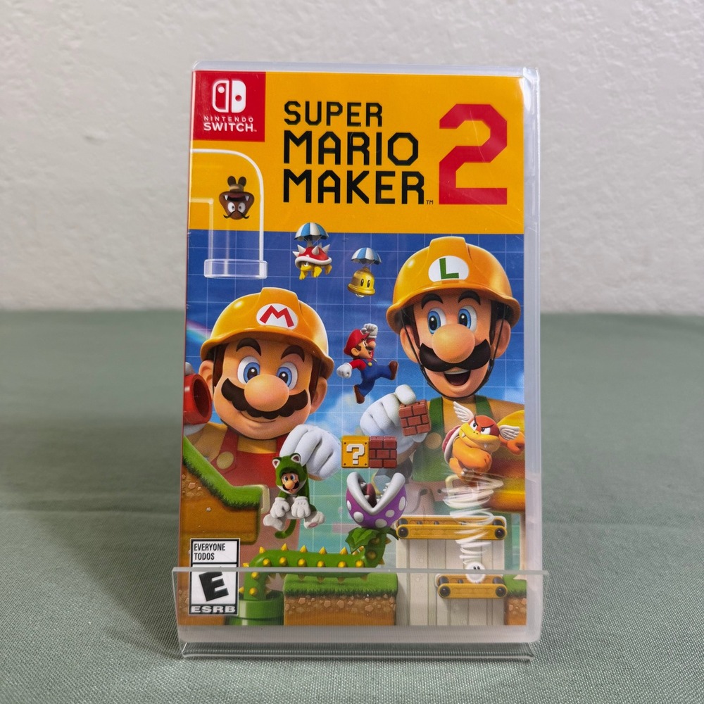 Super Mario Maker 2 Nintendo Switch Game Brand New Sealed